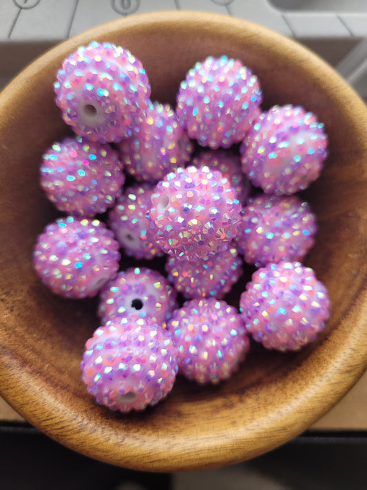 Sugar Plum Rhinestone Beads