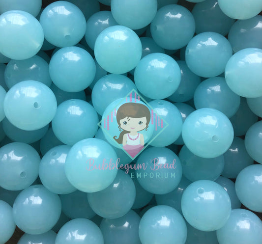 Baby Blue Jelly Beads