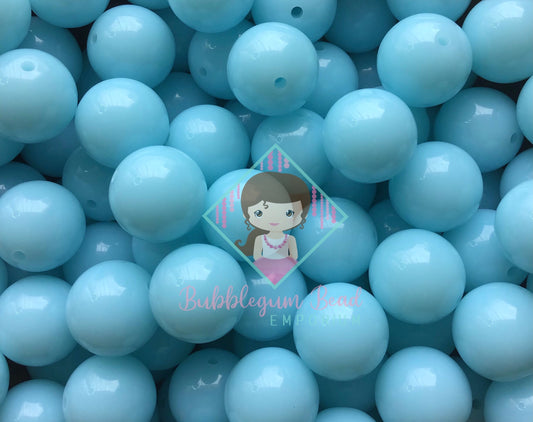 Celeste Blue Jelly Beads