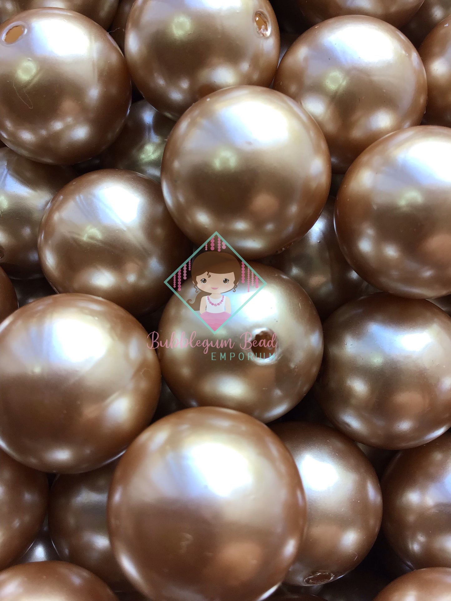 Champagne Pearl Beads