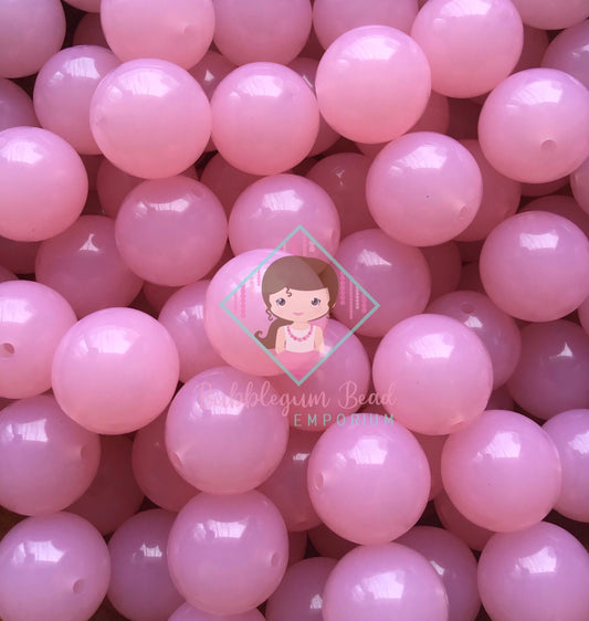 Ballerina Pink Jelly beads