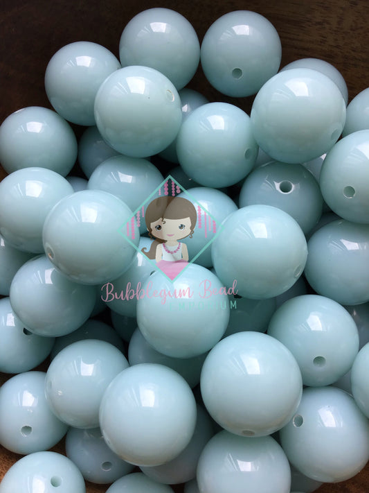 Dusty Blue Jelly Beads