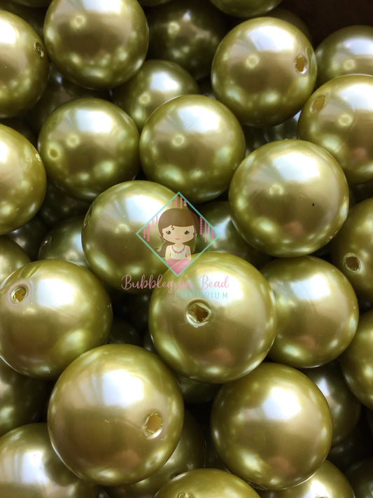 Tarragon Pearl Beads
