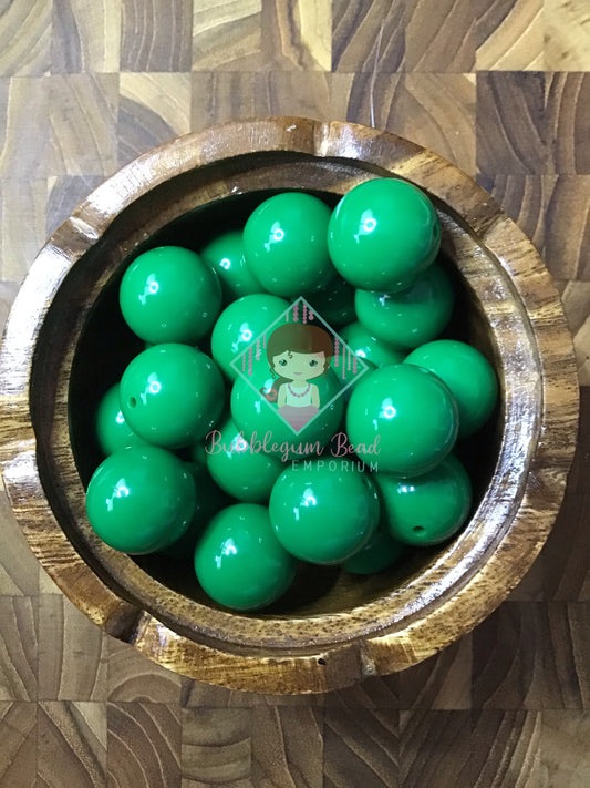 Pine Solid Colour Beads