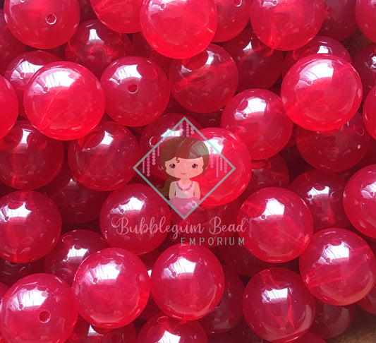 Red Jelly Beads