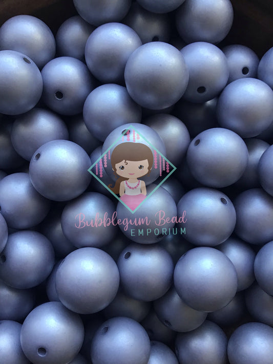 Grey Matte Pearl Beads