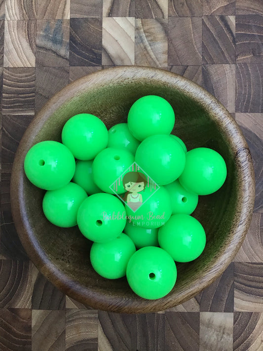 Neon Solid Colour Beads