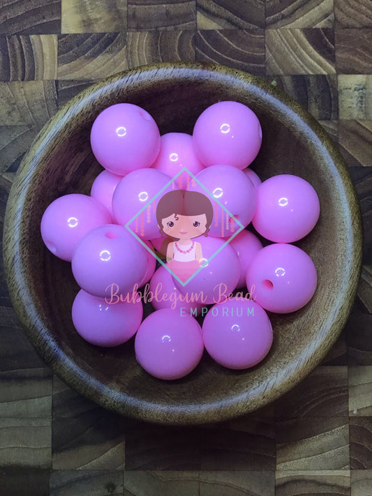 Powder Pink Solid Colour Beads