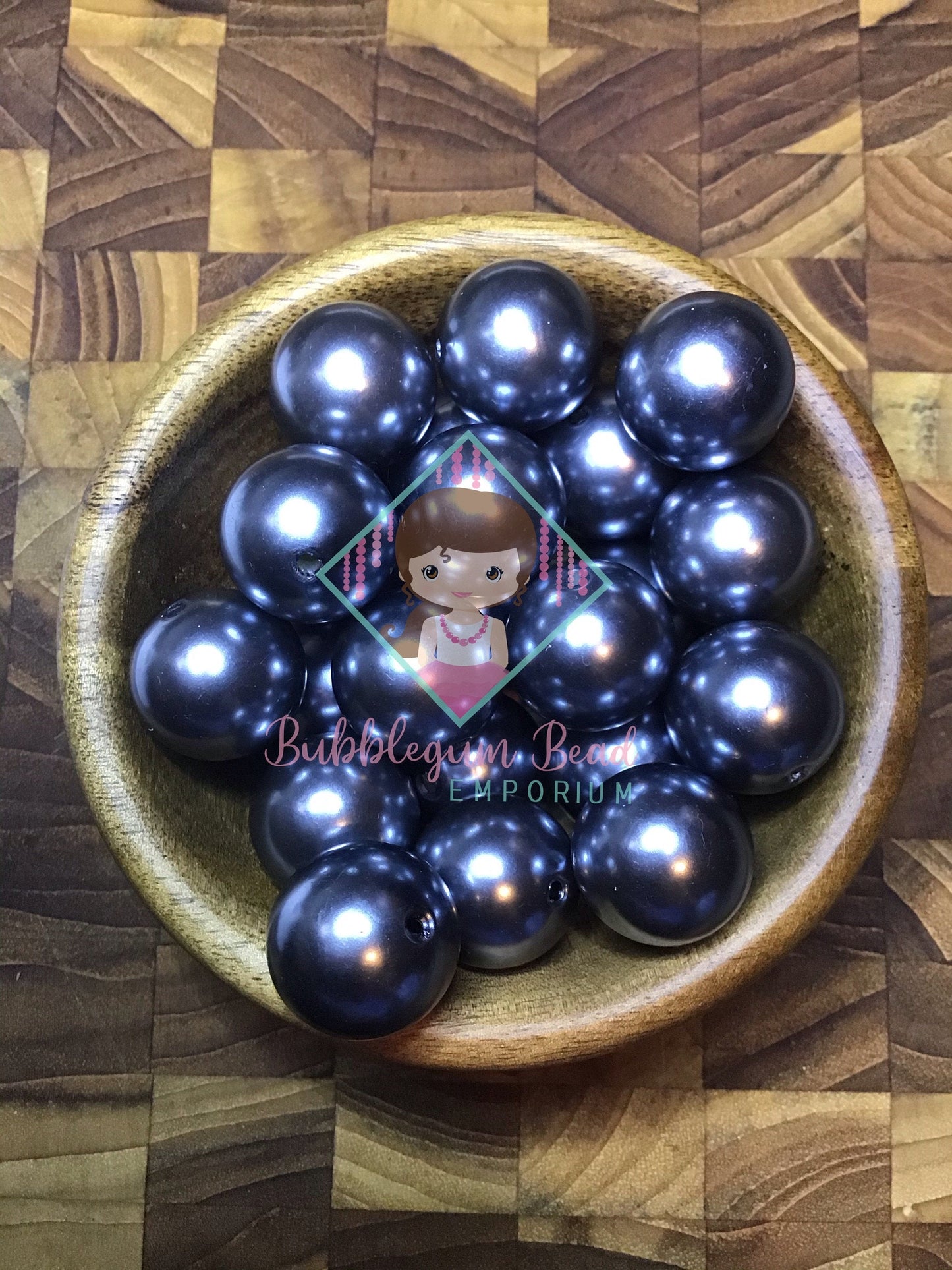 Titanium Pearl Beads